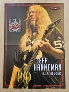 JEFF HANNEMAN (Slayer) - Plakat z 2013 r. - Format A2 (ok. 40 x 55 cm)