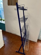 Stojak, ekspozytor, 6 półek, stelaże do sklepu na ekspozycje pojemny