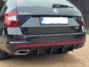 Płetwy  Żeberka dyfuzora – Skoda Octavia III vRS 