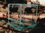 Terrarium EKO 10x10x10 szkło 3x wentylacja profesjonalne
