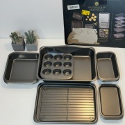 Zestaw form do pieczenia 8 elementów Masterclass Kitchen Kraft