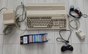 Commodore AMIGA 500 1MB RAM + zasilacz, mysz, kable, pad, dyskietki DD