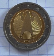 01828 Niemcy 2 euro 2014 G