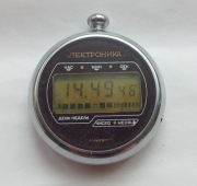Unikatowy zegarek kieszonkowy Elektronika made in CCCP
