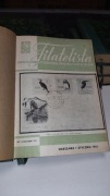 FILATELISTA zbiór roczny dwutygodników PZF 1961 w oprawie introligatorskiej