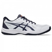 Buty halowe ASICS Upcourt 6 White / Indigo Fog rozm. 43.5