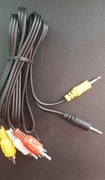 Przewód audio Cinch - mini jack