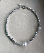 Naszyjnik z perłą naturalną