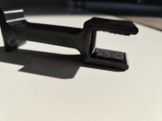 Magnetyczny uchwyt przedłużony na broń długa z optyka/ organizer sejfu