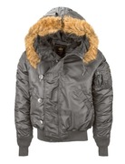 Kurtka N-2B Alpha Industries GUN METAL rozm. 3XL