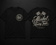 T-shirt DAMAGED GOODS.CO - ALCOHOL RACING TEAM classy