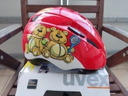 Uvex Kid II 46-52cm kask dziecięcy na rower w misie