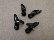 hamulce cantilever SHIMANO LX BLACK m501 SZuflady retro mtb vintage ALU