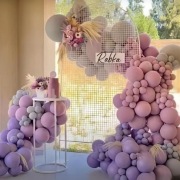 Gumi Sok Elegancka Ścianka Dekoracyjna z Balonów 