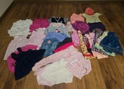 Mega paka ubrań wyprawka dla dziewczynki 62 do 92