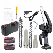 Nowa Mini Piła Akumulatorowa Pilarka do Gałęzi + 2x AKU 21V Akcesoria