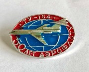 50 lat Aerofłotu. Tu-154. Samolot . Zobacz wszystkie moje przedmioty