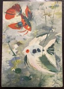 Pocztówka z wiersza Juliana Tuwima "Akwarium" Jan Marcin Szancer