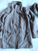 Zimowy płaszcz House L popiel