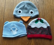 UNISEKS - zestaw 3 czpeczek niemowlwcych 