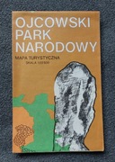 Mapa turystyczna Ojcowski park narodowy 1987r.