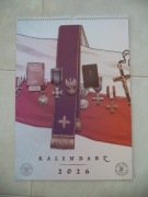 Kalendarz ścienny 2026 IPN kapelani wojskowi A2