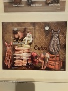 Gwinea Bissau 2010 M blok 744  koty idealna pozycja