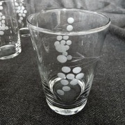 Klasyczne szklanki z okresu PRL  230 ml. Odbiór Warszawa