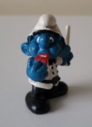Schleich smerf smurf Policjant figurka unikat model wycofany z 1991 r.