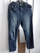 Granatowe jeansy F&F 158