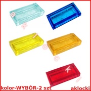 LEGO 3069b PŁYTKA 1x2 gładka czerwony niebieski żółty pomarańczowy trans 