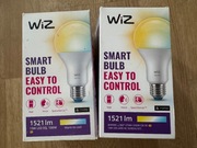 2x WiZ E27 White 1521lm Matter 13W mocne