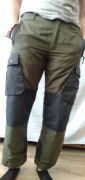 Spodnie GAUPA r. 14 trekkingowe outdoorowe bojówki