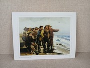 Grafika Michael Ancher Vil han klare pynten? Lamberths Forlag 30x40 Dania 