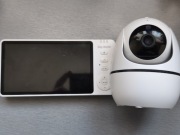 Niania elektroniczna wifi kamera + monitor HD