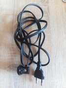 Przewód z płaską wtyczką, oprawką i żarówka na mały gwint długość 2m (46)