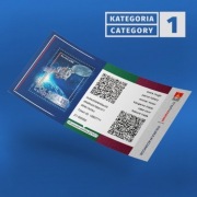 Kryptoznaczek Polska w Kosmosie. Fi: 5272 ** Kat. 1 z NFT