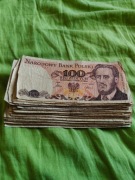 50x Banknot PRL 100zł Ludwik Waryński 50szt 100zł banknotów 100zł 5tyś 