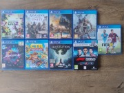 PS4 Zestaw 9 gier – Assassin’s Creed Origins, CTR, Dragon Age | RPG / Akcja