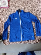 Niebieska rozpinana bluza damska adidas r L