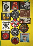 1 naszywka rock metal punk Foo Fightera SOAD exsodus Korn Black Sabbath 