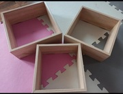 Półki ścienne jasny dąb