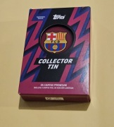 Topps FC Barcelona Collector Tin 2025/26 Oficjalny zestaw możliwy autograf