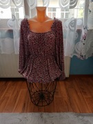 Bluzka damska z gumeczka w pasie