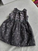 Sukienka czarna w gwiazdki 86