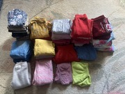 Paka ubrań dla dziewczynki rozmiar 86