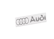 Naklejka Znaczek AUDI Emblemat Kluczyk Pilot lusterka logo 40x7mm chrom alu