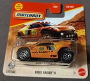 MATCHBOX  .  RIDGE  RAIDER  II  .    autko resorówka