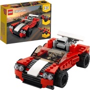 LEGO cały zestaw Creator 31100 Auto sportowe z Klocków 