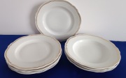 PORCELANA EPIAG D.F. CZECHOSLOVAKIA TALERZE OBIADOWE 